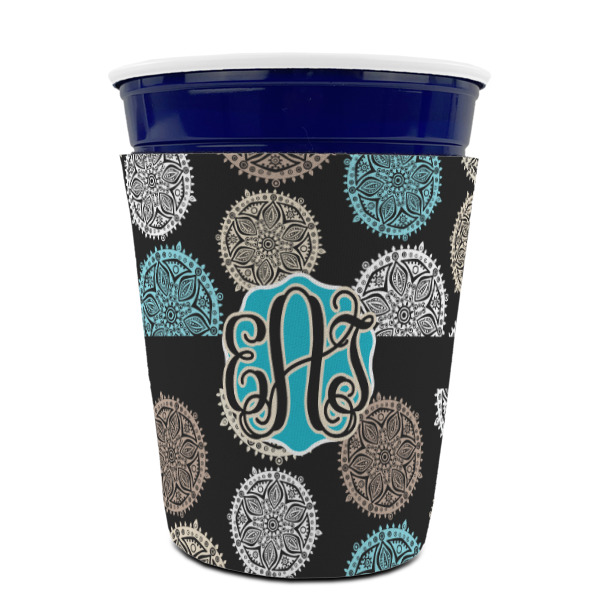 Custom Design - Party Cup Sleeves - without bottom - Front (On Cup)