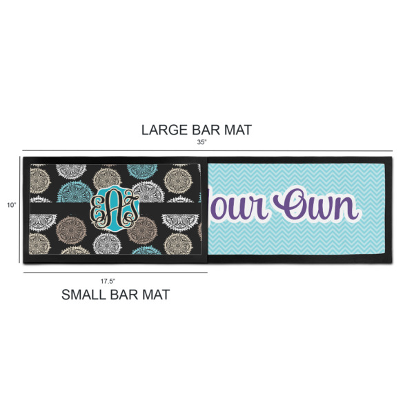 Custom Design - Bar Mats - Sizing Chart
