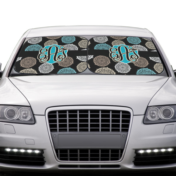 Custom Design - Car Sun Shades - IN CONTEXT
