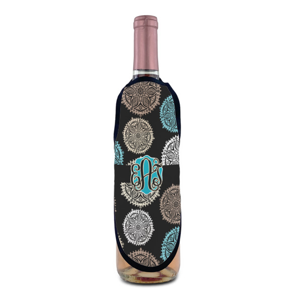 Custom Design - Wine Bottle Apron - IN CONTEXT