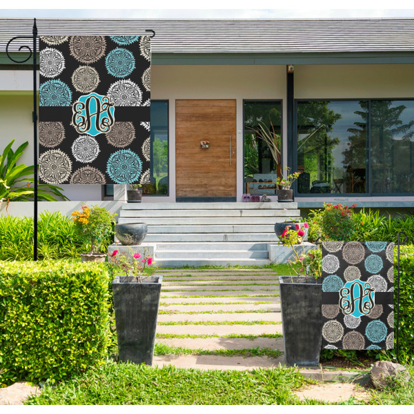 Custom Design - Large and Small Garden Flag - LIFESTYLE