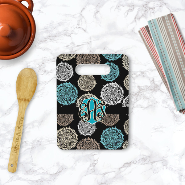 Custom Design - Rectangle Trivet with Handle - LIFESTYLE