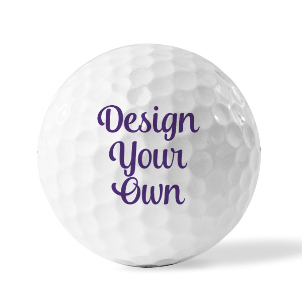 Custom Design - Golf Balls - Generic - Set of 3 - FRONT