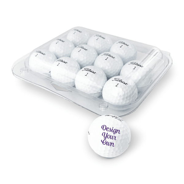 Custom Design - Golf Balls - Titleist - Set of 12 - Packaging