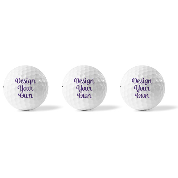 Custom Design - Golf Balls - Titleist - Set of 3 - APPROVAL