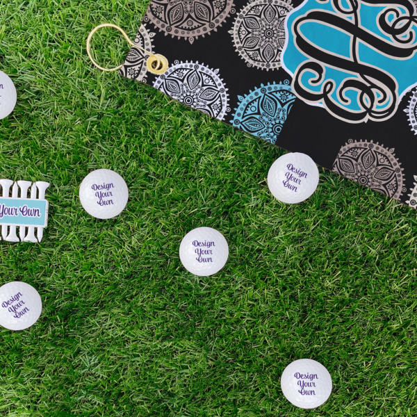 Custom Design - Golf Balls - Generic - Set of 12 - LIFESTYLE