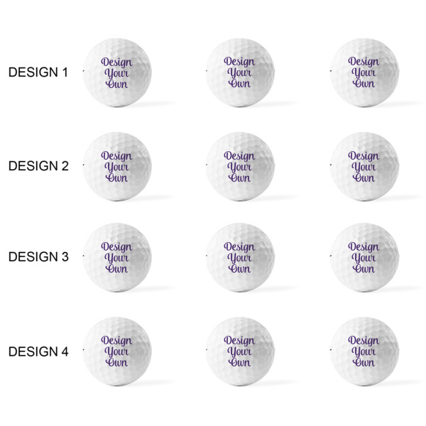 Custom Design - Golf Balls - Titleist - Set of 12 - APPROVAL