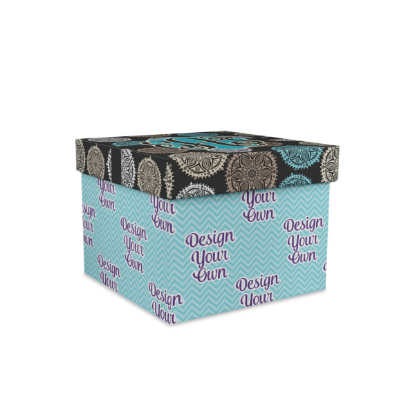 Custom Design - Gift Boxes with Lid - Canvas Wrapped - Small - Front/Main