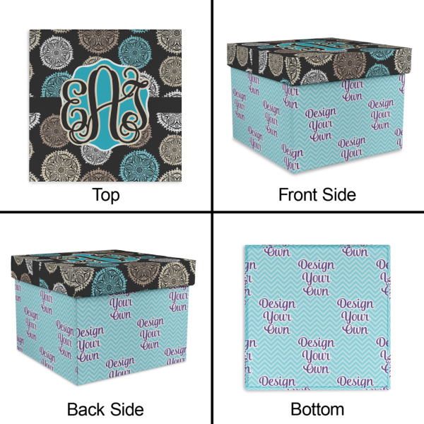 Custom Design - Gift Boxes with Lid - Canvas Wrapped - Medium - Approval