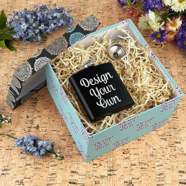 Custom Design - Gift Boxes with Lid - Canvas Wrapped - X-Large - In Context