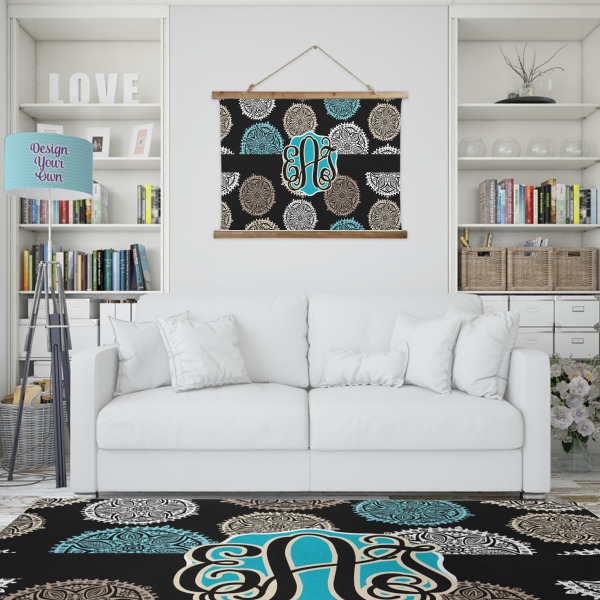 Custom Design - Wall Hanging Tapestry - Landscape - In Context