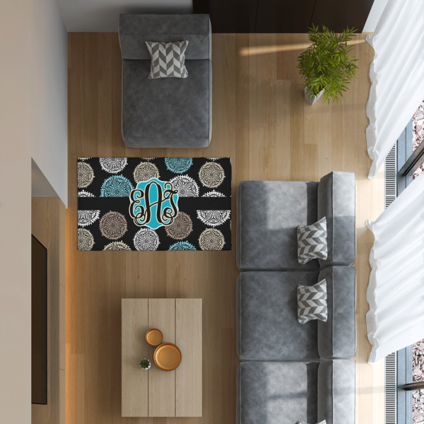 Custom Design - 3'x5' Indoor Area Rugs - IN CONTEXT
