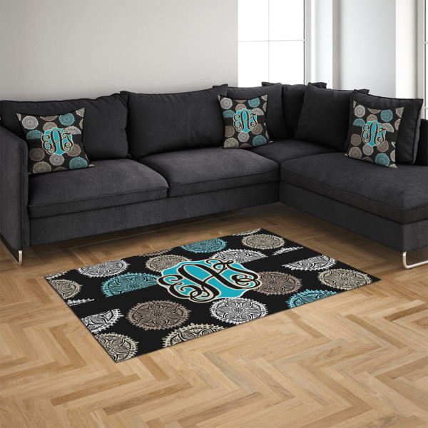 Custom Design - 4'x6' Indoor Area Rugs - IN CONTEXT