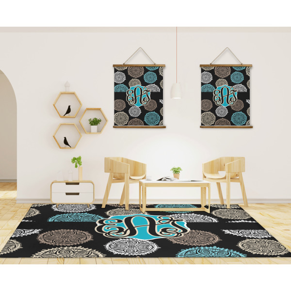 Custom Design - 8'x10' Indoor Area Rugs - IN CONTEXT