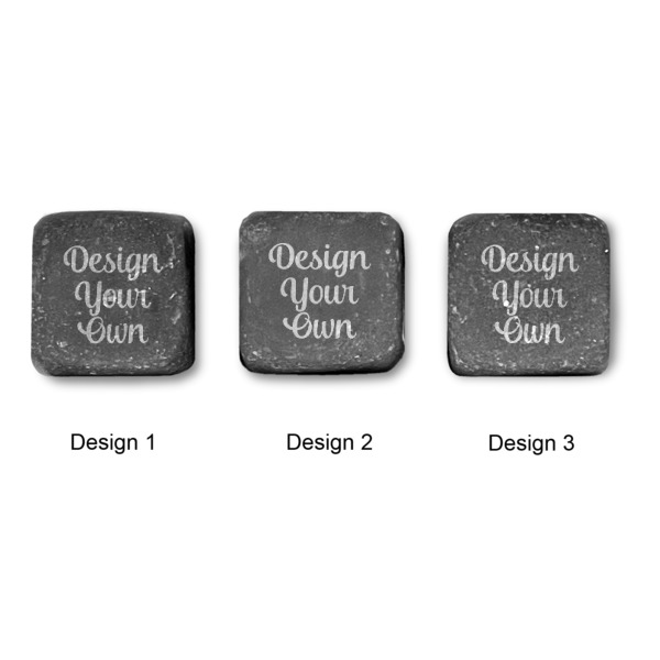 Custom Design - Whiskey Stones - Set of 3 - Approval