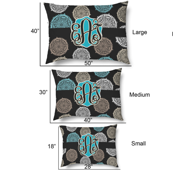 Custom Design - Outdoor Dog Beds - SIZE CHART