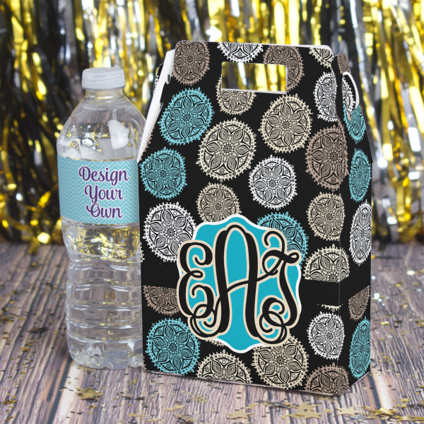 Custom Design - Gable Favor Box - In Context