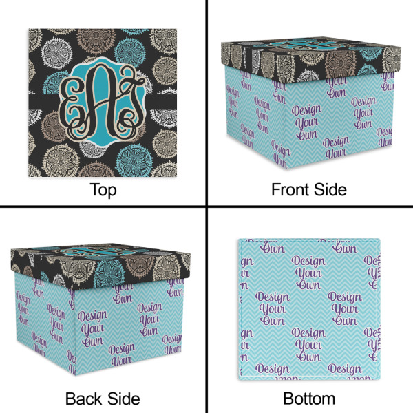 Custom Design - Gift Boxes with Lid - Canvas Wrapped - XX-Large - Approval