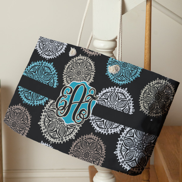 Custom Design - Large Rope Tote - Life Style