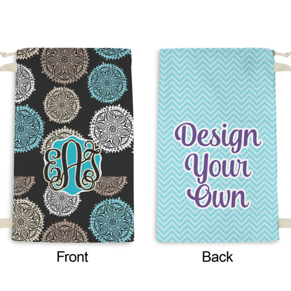 Custom Design - Small Laundry Bag - Front & Back View
