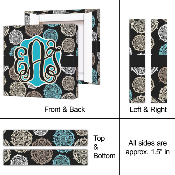 Custom Design - 8x8 - Canvas Print - Approval