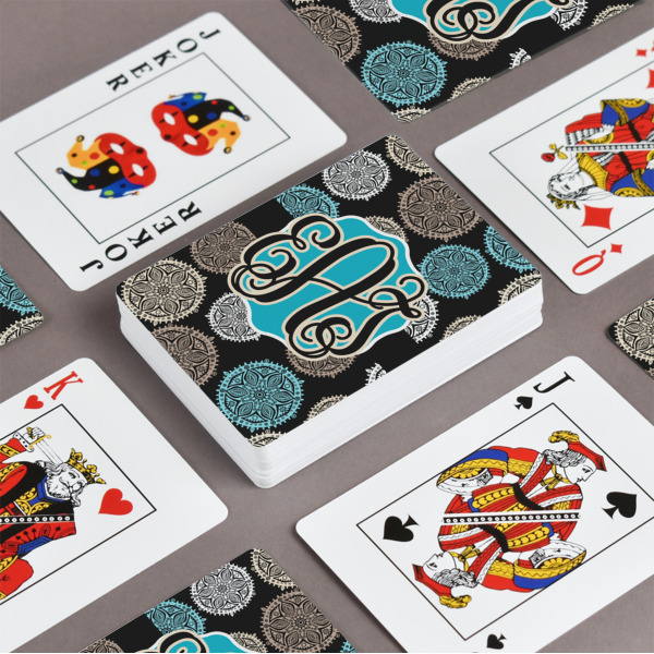 Custom Design - Playing Cards - Front & Back View