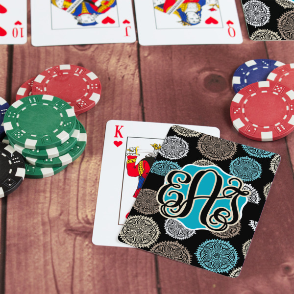 Custom Design - On Table with Poker Chips
