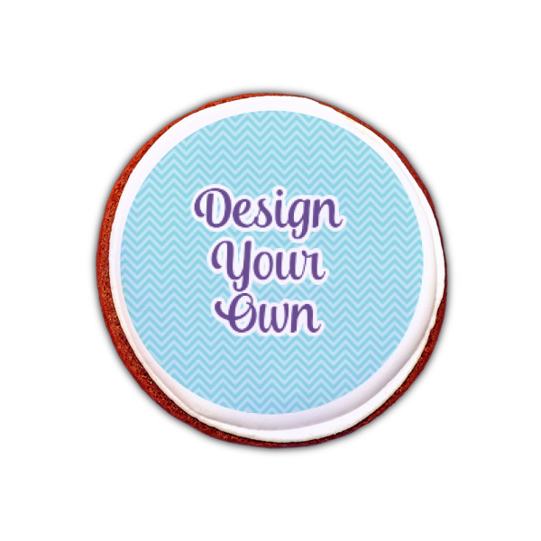 Custom Design - Printed Icing Circle - XSmall - On Cookie
