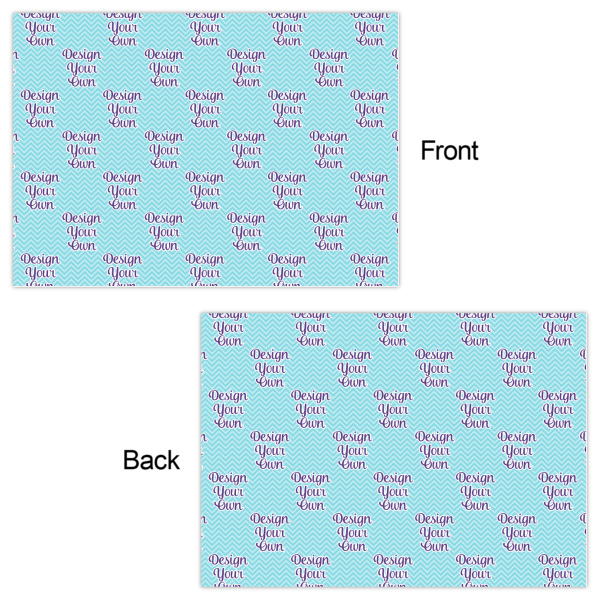 Custom Design - Wrapping Paper Sheet - Double Sided - Front & Back