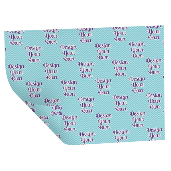 Custom Design - Wrapping Paper Sheet - Double Sided - Folded