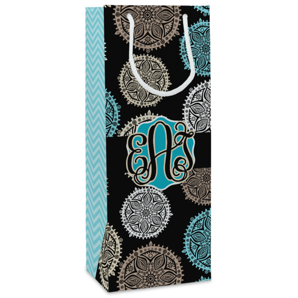 Custom Design Your Own Wine Gift Bags