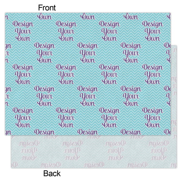 Custom Design - Tissue Paper - Lightweight - Large - Front & Back