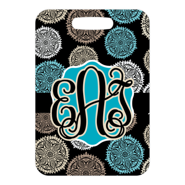 Custom Design - Metal Luggage Tag - Front Without Strap