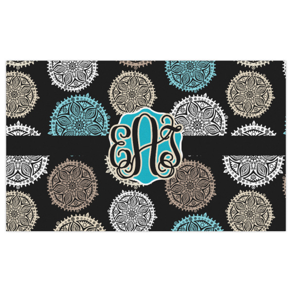 Custom Design - Indoor / Outdoor Rug - 3'x5' - Front Flat