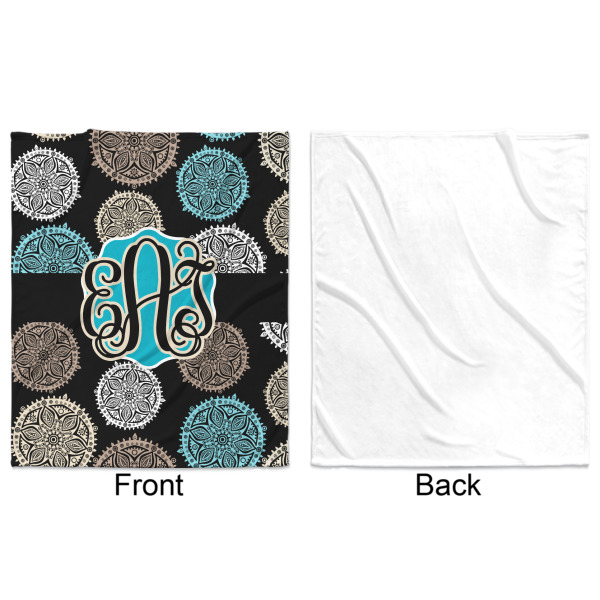 Custom Design - Minky Blanket - 50"x60" - Single Sided - Front & Back