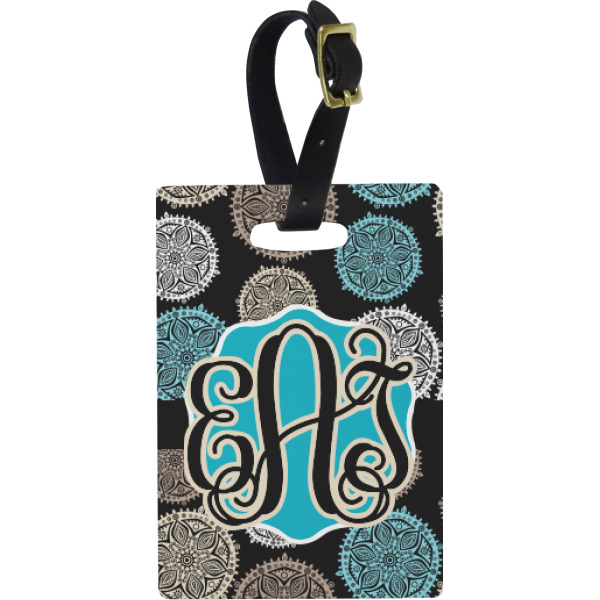 Custom Design Your Own Plastic Luggage Tag - Rectangular