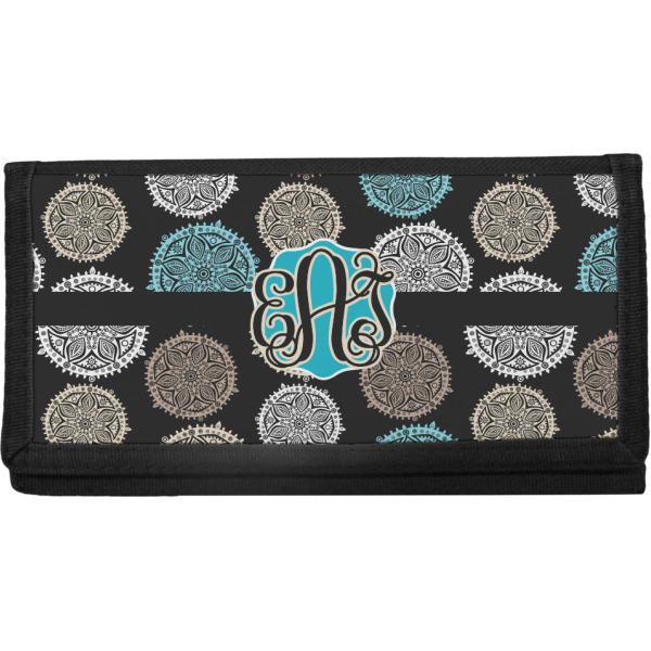 Custom Design Your Own Canvas Checkbook Cover