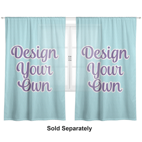 Custom Design - Sheer Curtains Double