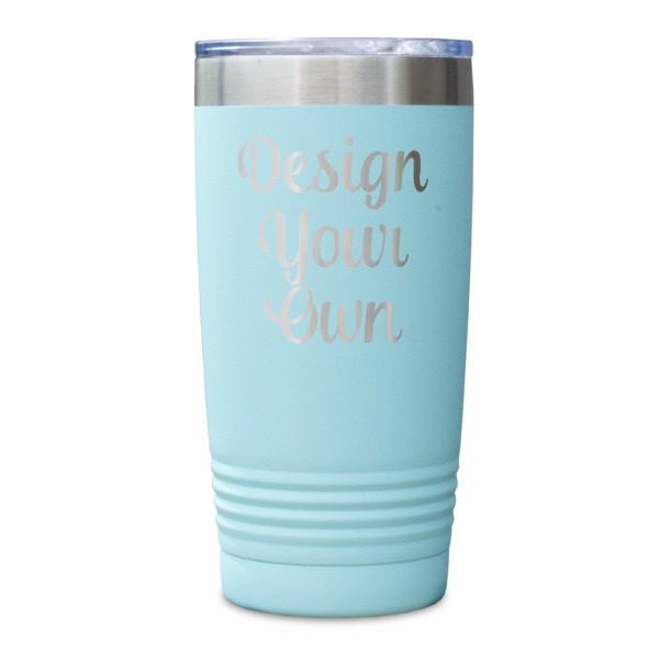 Custom Design - Teal Polar Camel Tumbler - 20oz - Single Sided - Approval