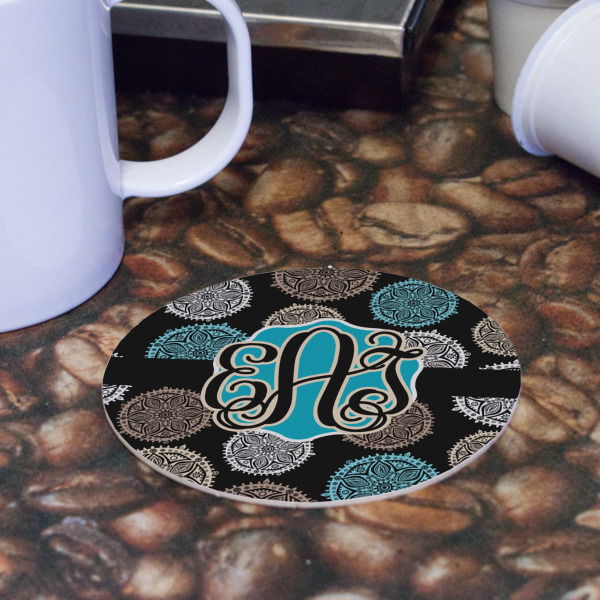 Custom Design - Round Paper Coaster - Front