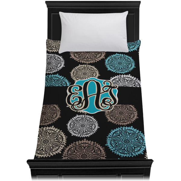 Custom Design - Duvet Cover - Twin XL - On Bed - No Prop
