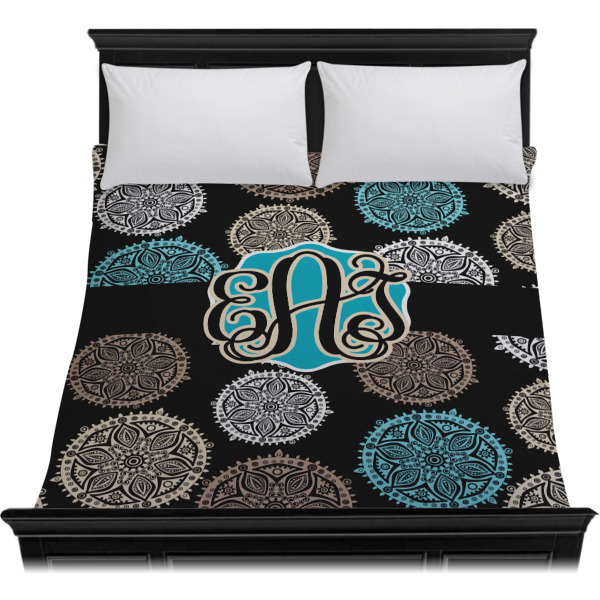 Custom Design - Duvet Cover - Queen - On Bed - No Prop