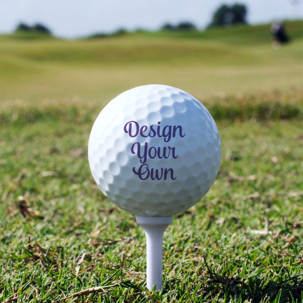 Custom Design - Golf Ball - Branded - Tee Alt