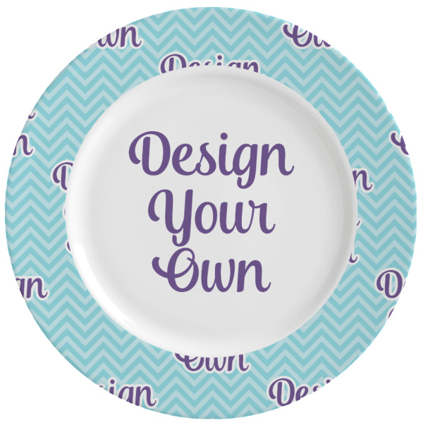 Custom Design Your Own Ceramic Dinner Plates - Set of 4
