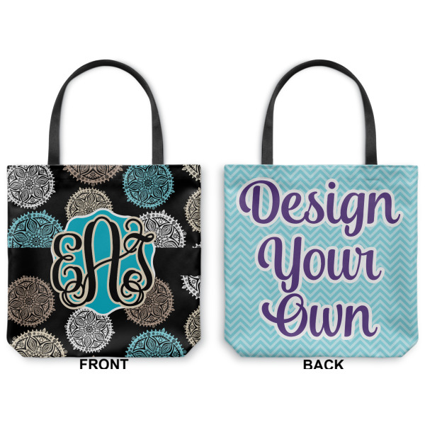 Custom Design - Canvas Tote - Front and Back