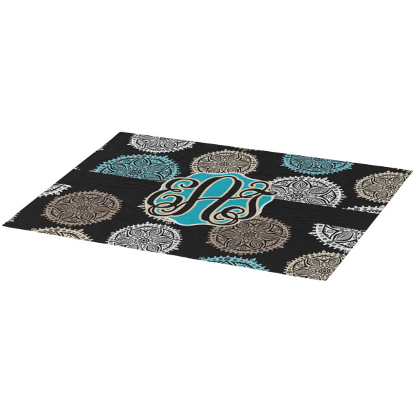 Custom Design - Burlap Placemat (Angle View)