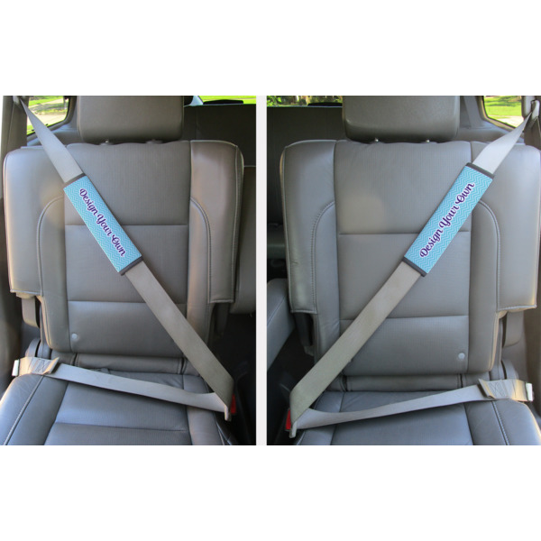 Custom Design - Seat Belt Covers (Set of 2 - In the Car)