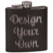 Design Your Own Black Flask Set
