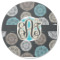 Design Your Own Round Rubber Backed Coaster - Single