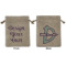 Design Your Own Burlap Gift Bag - Medium -Double-Sided